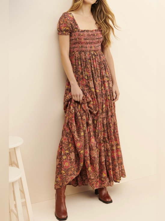 Free People Dresses & Skirts - NWT New Free People Getaway Maxi Dress in Black Combo Size S